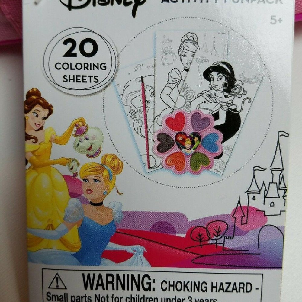 Disney Princesses Backpack Coloring Activity - Picture 7 of 8